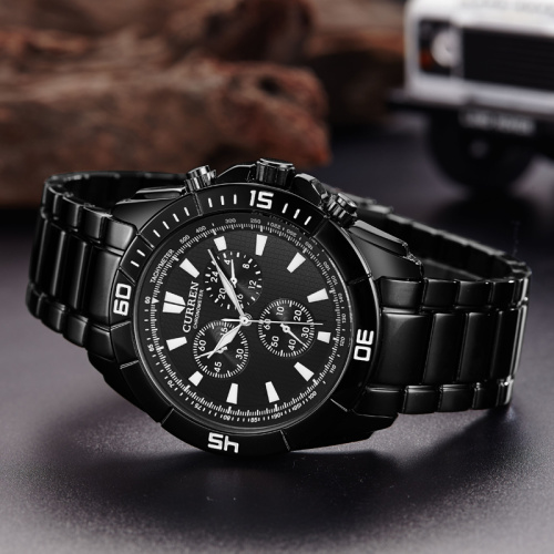 curren business men watch multi function quartz japan movt