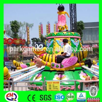 Children Amusement Equipment Rotation Bee