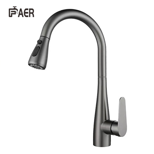 Kitchen Sink Faucet Brass 360 degree turn pull-out kitchen sink faucet Manufactory