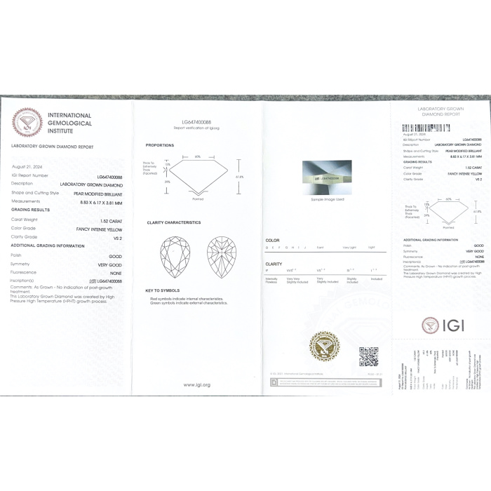 Oval Fancy Intense Blue Lab Diamond vs1