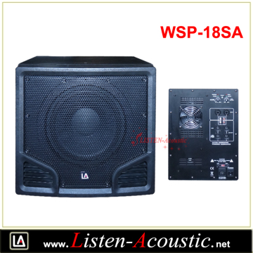 Professional 18" Subwoofer Speaker Box WSP-18SA