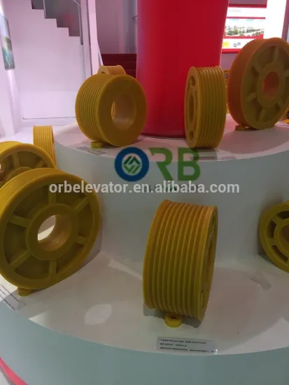 Elevator Traction machine deflector sheave nylon pulley