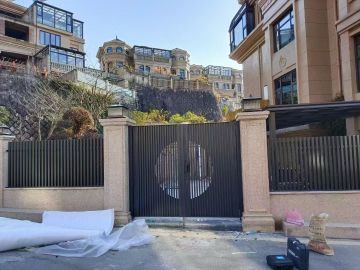 Modern Elegance Security Premium Aluminum Alloy Vertical Slat Gate
