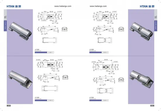 Key Button Buckle Turn Lock for Handbag