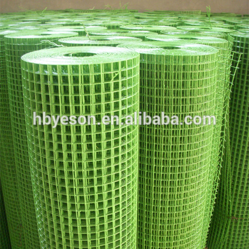 plastic coated wire mesh fence / pvc coated wire mesh fence