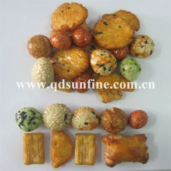 mixed snacks and coated peanuts