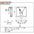 97139-D1000 OE Standard Air Conditioner Car Evaporator for Kia K4 2014-2017/ Cachet 2017-2019