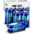 باتری لیتیومی 6PCS 3V CR123A 1700mAh