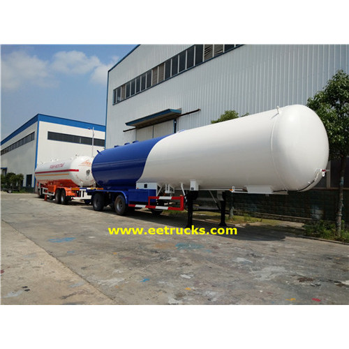 3 trục 14000 Gallon Propane Trailer Tàu chở dầu