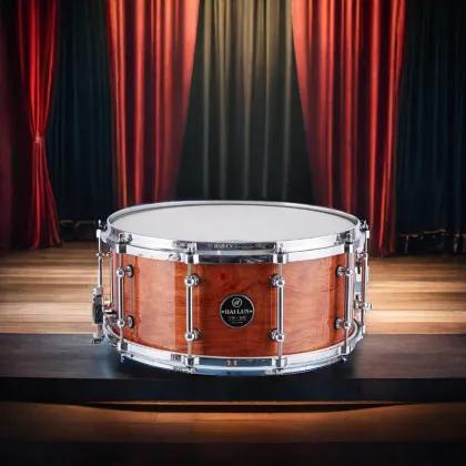 Hailun Chinese Jazz Frame Drum with Jungu Huali Wood and Aluminum Drum Chamber Accessories