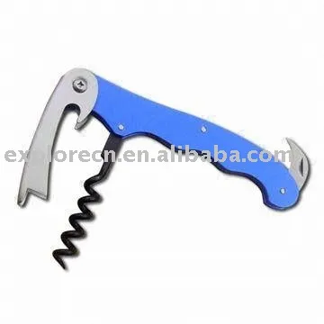 Stainless steel corkscrew