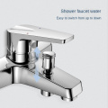 Classic Brass Bathroom Hot And Cold Shower Faucet