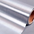 Metalliserad polyester (PET) film med borstad silverfinish