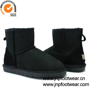 Classic mini 8 inches snow sheepskin boot men
