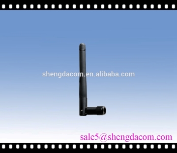 2.4G 2400-2500MHZ black rubber duck wireless antenna 5km 10km