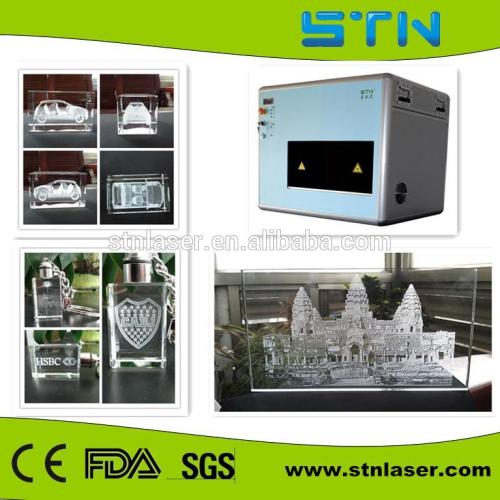 3D Laser Engraving Machine for crystal gift, engraver STNDP-801AB4