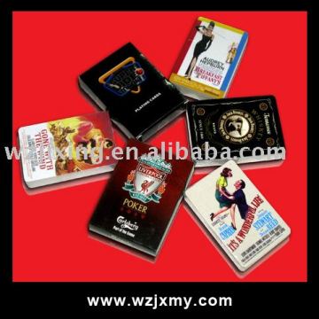 promotion  playing card/ pvc playing card