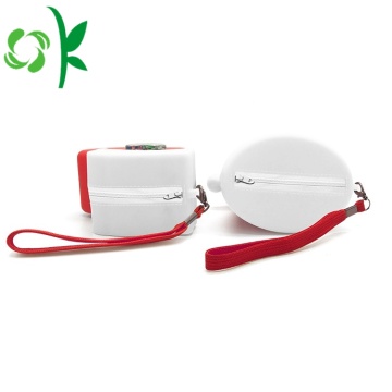 Special Silicone Foldable Bag Christmas Hat Shaped Purse