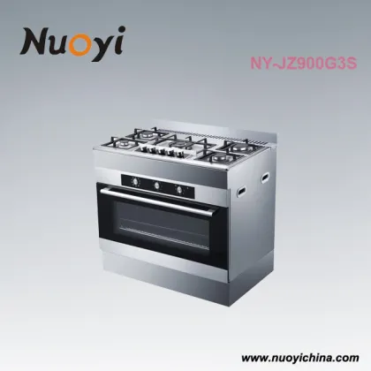 Newest electric kitchen appliance 5 burner viking gas cooker stoves with oven electric