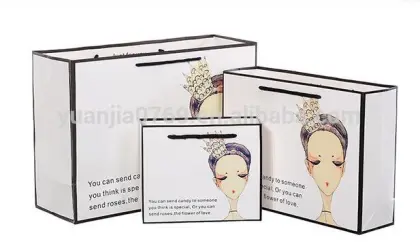 2016 new creative fresh Princess tote gift bag