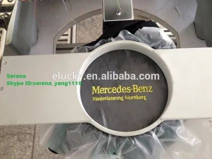 Two head commercial embroidery machine as good as feiya embroidery machine