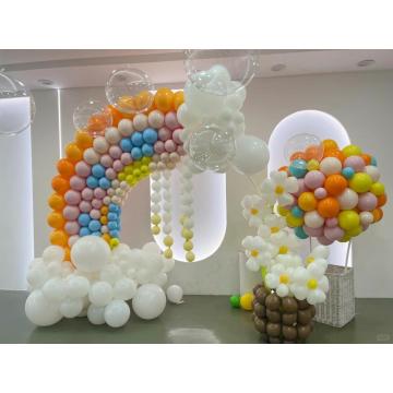 Rainbow Party Latex Balloon Set