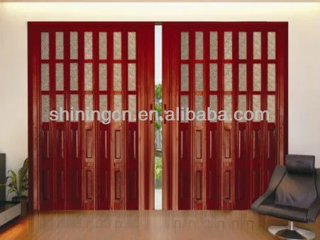 outdoor PVC folding door,exterior PVC folding door