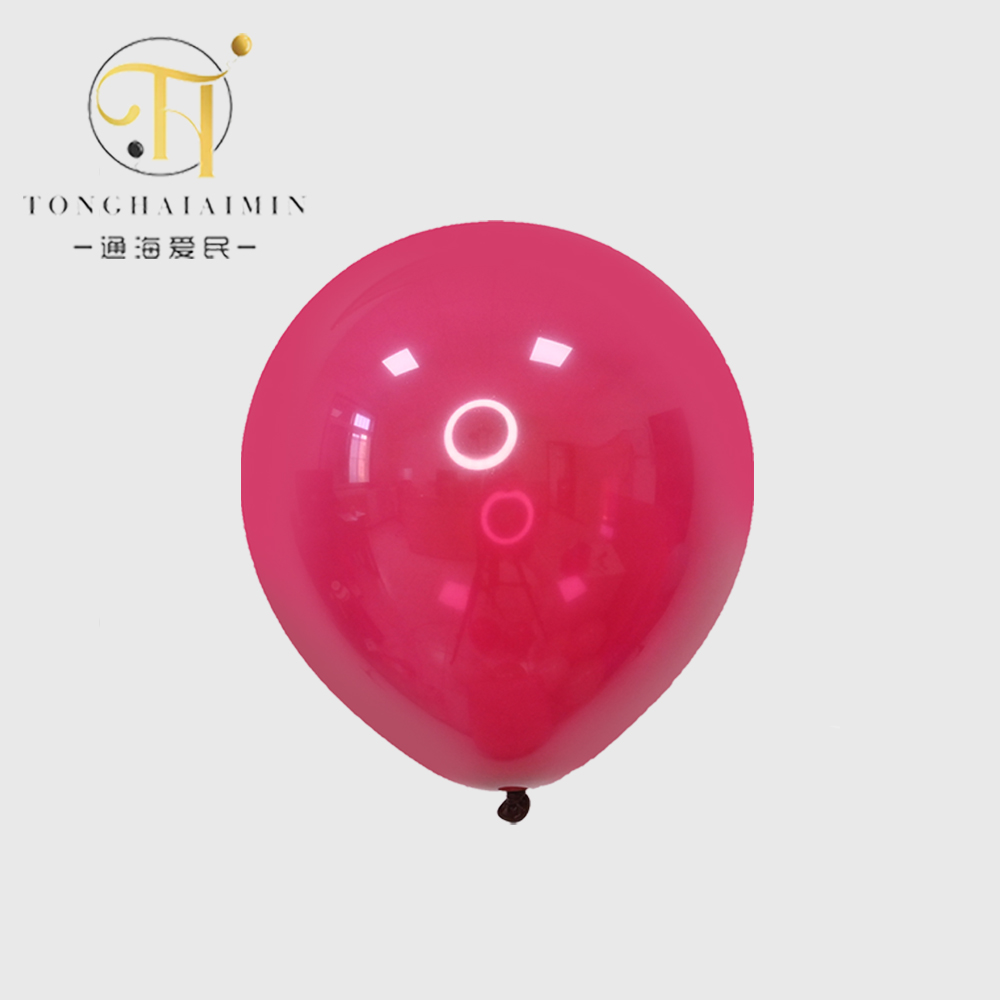 Retro Crystal Burgundy Balloons