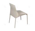 Cadeiras de couro minimalista italiano de sela branca Seattle