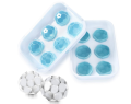 Bandejas de cubo de hielo grandes de diamante gratis de BPA personalizado
