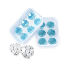 Custom BPA Free Diamond Large Ice Cube-trays