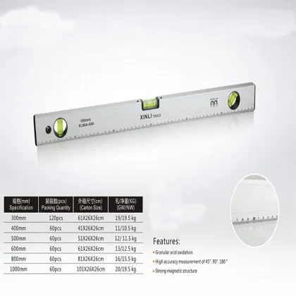 Factory Direct High-Precision White Aluminum Alloy Digital Level Ruler