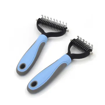 Double Sided Open Knot Comb Dematting Tool