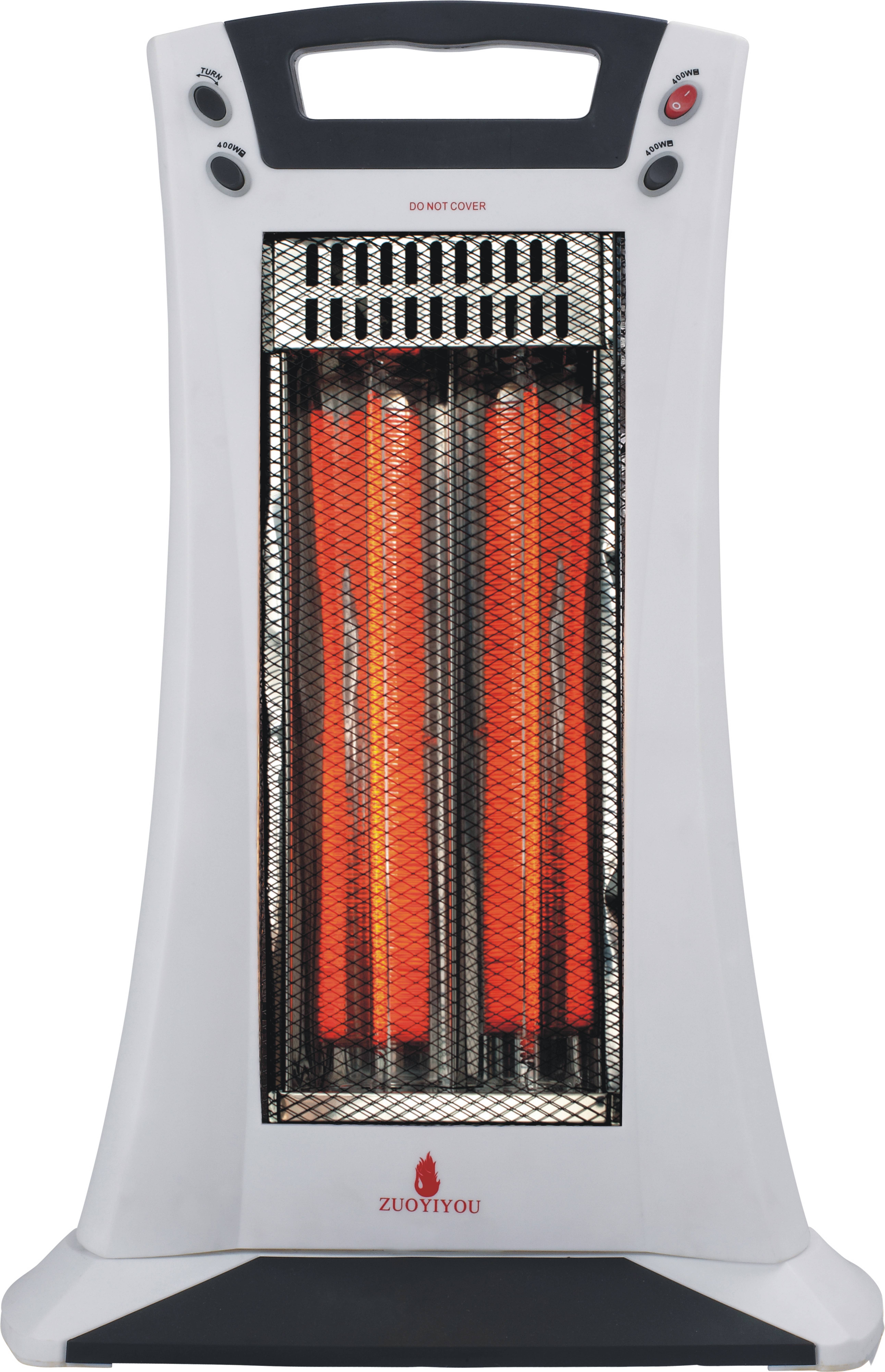 Calentador de carbono de 450/900W con seguridad automática