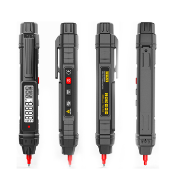 Digital Multimeter Pen: AC/DC Voltmeter, Resistance, Continuity, NCV, and Hz Tester with Auto Range
