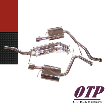 High performance exhaust catback fits for A6 B7 2.0T 2.0L Turbo 04-08