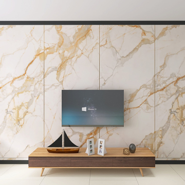 Foshan Luxurious Glazed Porcelain Slab for Interior Wall Decor