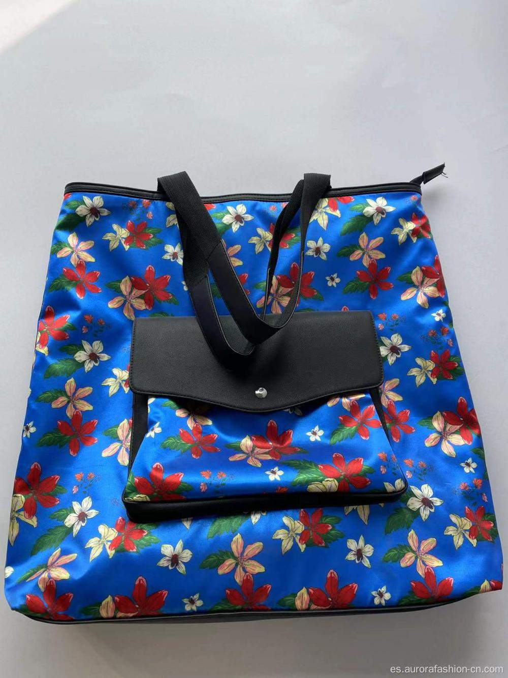 Bolso tote Casual azul profundo