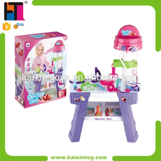 Preschool Educational Toy Plastic Kids Pretend Play Doctor Set
