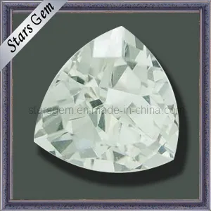 Natural White Topaz Trilliant Cut Loose Stone
