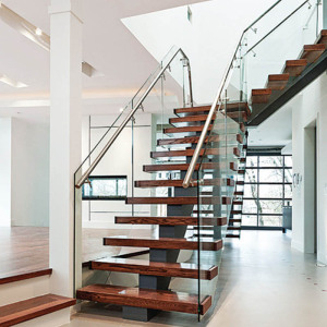 Mono Stairs with Wooden Steps