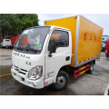 New YUEJIN 4x2 dangerous goods transport truck