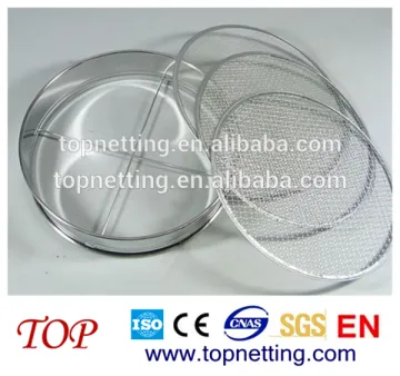 Garden Soil Analysis Wire Mesh Sieve/Sorting Screen/garden sieve screen