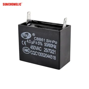 Sunchonglic 450V 4UF Strong Discharge Capacitor for Gas Water Heater Parts