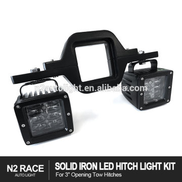 Tow Hitch Mounting LED Bracket Backup Reverse Lights For Off-Road 4x4 Truck Jeep