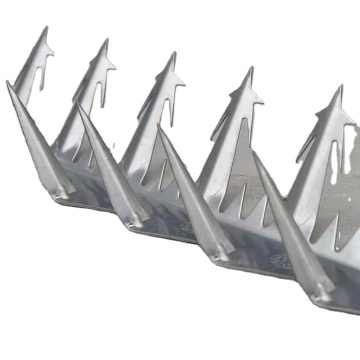 Galvanized or Powder Coated Anti-Climb Wall Spike Fence