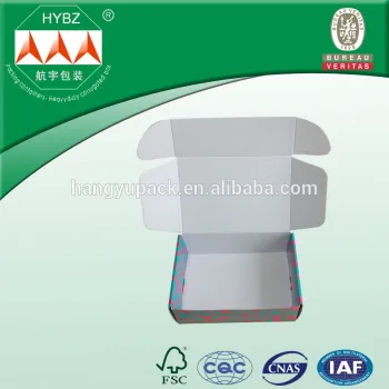 Small high quality colorful printed box customed printed box corrugated box