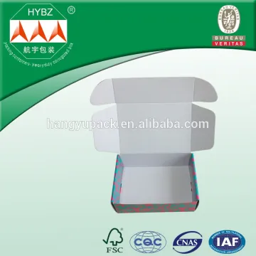 Small high quality colorful printed box customed printed box corrugated box