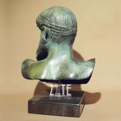 Classic Design Bronze Zeus Bust Statue