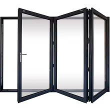 Aluminium slim bifold doors Exterior Bifold Doors Aluminium Folding Door for House Manufactory